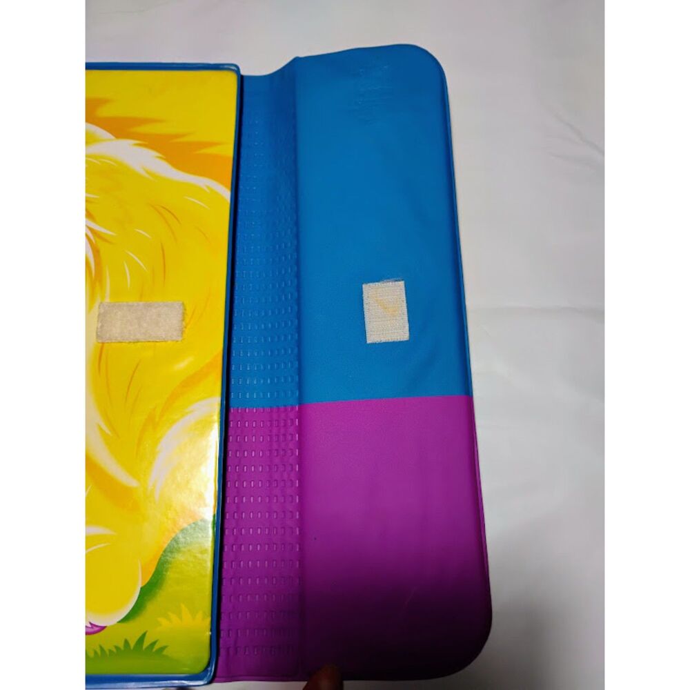 Lisa Frank Velcro Trapper Keeper Notebook With 9 Folders Inside Mead Lisa Frank - Picture 2 of 15